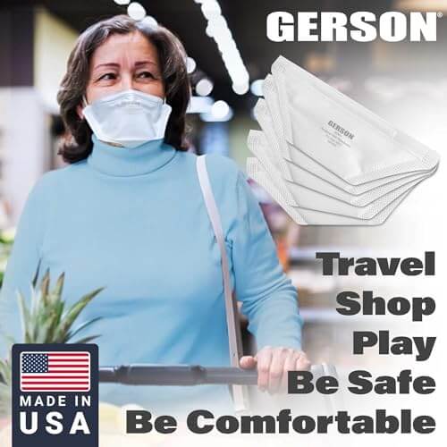 GERSON 3230+ Made in USA NIOSH N95 FDA Surgical