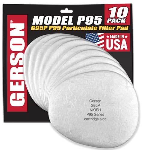 Gerson G95P P95 Particulate Replacement Filter Pad