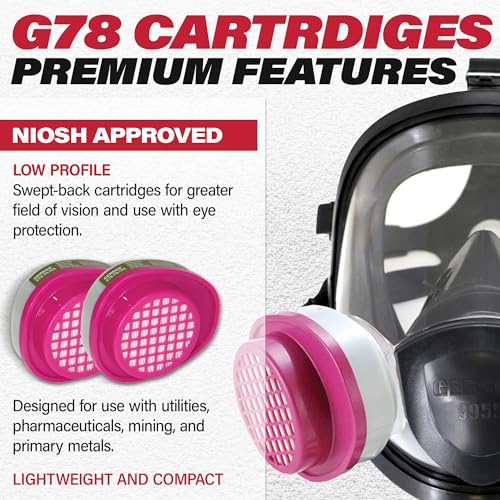 Gerson G78 Multi-Gas/P100 Combination Cartridge