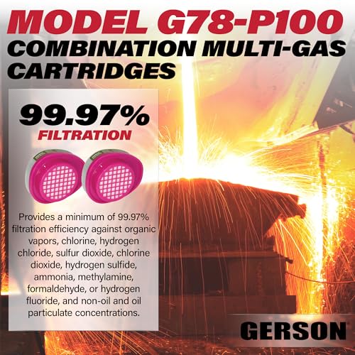 Gerson G78 Multi-Gas/P100 Combination Cartridge