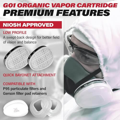 Gerson G01 Organic Vapor OV Cartridge