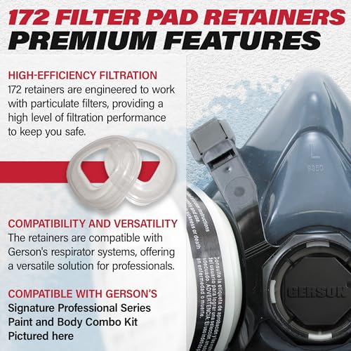 Gerson 172 Filter Pad Retainer for G95 Filter Pads (10 pack)