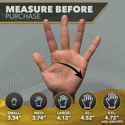 DAWG Black Nitrile Gloves, Disposable, Latex Free, Diamond Grip, Powder Free, Professional Grade