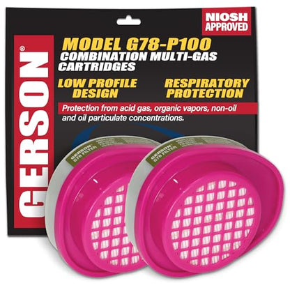 Gerson G78 Multi-Gas/P100 Combination Cartridge