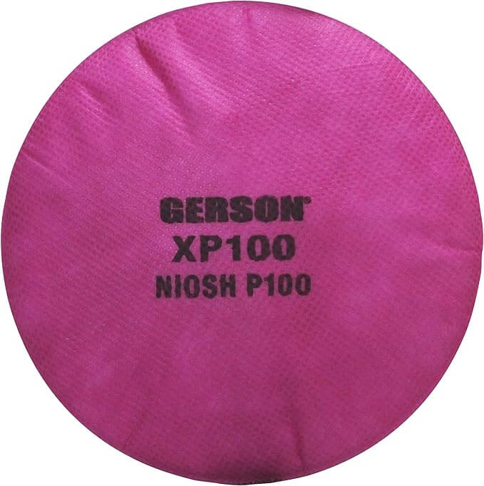 Gerson XP100 Pancake Style P100 Filter Pair
