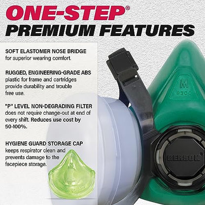 Gerson One Step Disposable Respirator